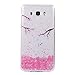 Produktbild Samsung Galaxy J5 2016 Hülle, Chreey Glitzer Handyhülle Niedlich Mode Süß Temperament Muster Weiche TPU Silikonhülle Skin Case Ultra Dünn Kratzfest Hülle Backcover [Plum Blume]