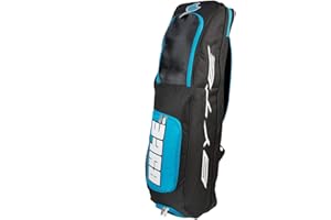 Byte Tour Plus Sac pour crosse de hockey sur gazon Noir/cyan