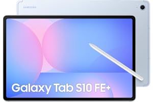 Samsung Galaxy Tab S10 FE+, 5G Android Tablet, 12GB RAM, 256GB Storage, 13.1” Screen, 90Hz Display, S Pen Included, IP68, Long Battery Life, Blue (UAE Version)