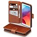 Produktbild LG G6 Case, Terrapin [ECHT LEDER] Brieftasche Case Hülle mit Standfunktion Kartenfächer und Bargeld für LG G6 Hülle Cognac