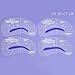 4 Styles Reusable Eyebrow Shaping Stencils Template Grooming Kit (C5-C8)