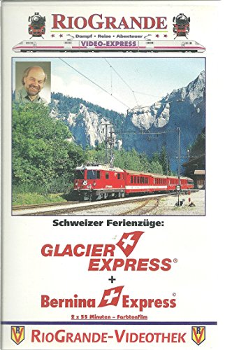 Preisvergleich Produktbild Glacier Express und Bernina Express, 1 Videocassette [VHS]
