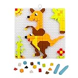 Nuheby Mosaico Bambini Gioco Creativo Bambina Puzzle Blocchi Per Bambini 4 5 6 A