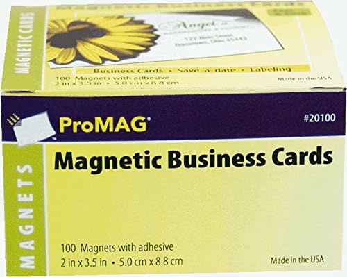 Magnum Magnetics ProMAG 2 x 3-1/2-Inch Adhesive Business Card Magnets