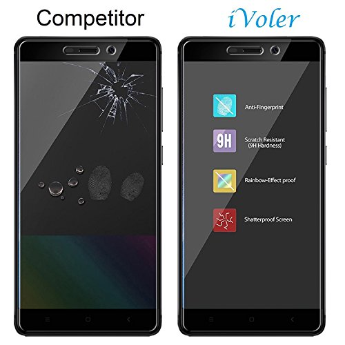  3 Unidades  Xiaomi Redmi 4   4 Prime   4 Pro Protector de Pantalla  iVoler Protector de Pantalla de Vidrio Templado Cristal Protector para Xiaomi Redmi 4   4 Prime   4 Pro -Dureza de Grado 9H  Espesor 0 30 mm  2 5D Round Edge- Ultra-trasparente   Anti-golpe   Ajuste Perfecto   No hay Burbujas - Garant  a Incondicional de 18 Meses