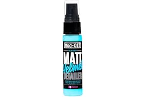 Muc-Off Matt Helmet Detailer, 32 ml - Spray per Detailing di Alta qualità, Portegge Le Finiture Opache - per Detailing Caschi per Biciclette e Moto