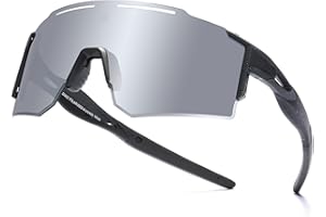TAISYANGHAO Sportbrille-Sonnenbrille Herren-Damen-Fahrradbrille-Sunglasses men-Polarisiert-Schnelle Brille,UV400-Schutz, Leichter, langlebiger TR90-Rahmen, Hartschalen-Etui