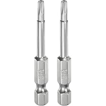 QUARKZMAN Torx T15 Schraubendreher-Bit Set – 4-teilig, Magnetisch, S2 Stahl, 1/4" Sechskant