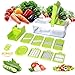 Produktbild Duomishu Multi-Schneider Gemüsehobel Gemüseschneider Gemüse und Obst Schneiden, Raspeln, Zerkleinen für Zwiebel, Kohl, Kartoffeln, Tomaten, Gurken, Multischneider, Gemüseschäler, Gemüsereibe (10 in 1)