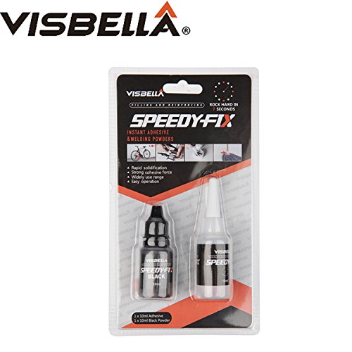 Visbella Goofo Q-Bond Speedy-fix Garnissage et renfort Colle adhésive Roche rigide en 7 secondes