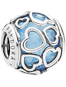 Pandora Charm Von Liebe umhüllt himmelblau