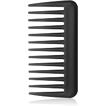 Lockenkamm 2er Set – Grobzinkiger Stylingkamm Für Locken, Kurz & Lang, Praktisch Für Unterwegs