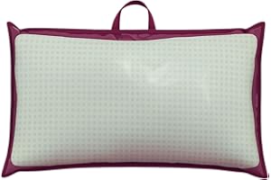 GEF AURA Custodia Porta Cuscino 81x51 cm con Zip – Manico in TNT – Busta Salvaspazio per Cuscini, Trapunte o Biancheria – Colore Bordeaux (2)