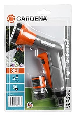 Gardena Set Contenido 54 x 18312 + 18213 Pistola Rociadora, Estándar, 22x19,5x4,5 cm