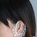 50 Pair of Plastic Disposable Ear Covers Transparent Waterproof Elastic Protection Shower Hair Treatment Ear Cover Cap Earmuffs