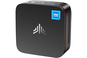 NiPoGi Essenx E1 Mini PC Ιntel Alder Lake-Ν95 (Βeat N5095, fino a 3.4GHz),16GB RAM+512GB M.2 SSD Mini Computer, WiFi 5,Bluetooth4.2, Dual 4K@60Hz Display HDMI2.0 +DP1.4