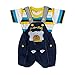Littly Baby Denim Dungaree Set (Yellow) RS.699.00