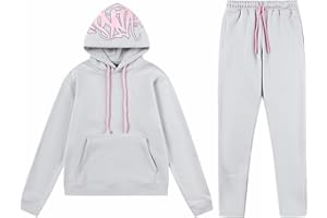 JYukaichen Hombre Sudadera Syna World Capucha Conjunto, Pantalónes, Syna Sudadera Deportiva, Chándal Baloncesto, Juego de 2 piezas Cuello Redondo Chándal Unisex Set, Otoño invierno Chándal S-XXL