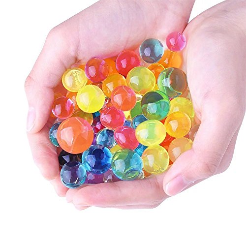 [6000pcs-12 Farben]Vpsan Wasserperlen Gelperlen Aquaperlen Deko Aqualinos Hydroperlen Für Die Bewässerung Der Pflanzen,6000 Stück, 12 Beutel - 3