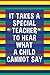 Produktbild It Takes a Special Teacher to Hear What a Child Cannot Say: Lined Journal Notebook for Special Education Teachers, Autism Awareness Month (Vol 2)