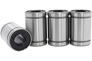 FUSHIBEARING Juego de rodamientos lineales para impresora 3D CNC, para JGAurora A5/A5S/A1/A3S LM10UU, 4 unidades (LM10UU(10x19x29))