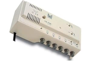 ALCAD CA-220 C.Amplificadora 2E 4S SAT-TV 4x107db