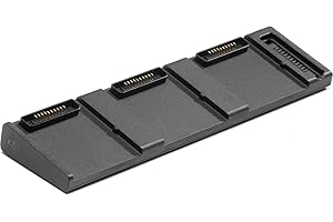 DJI Mavic Air 2 - Battery Charging Hub, Power Adapter, Charges Simultaneously Up to 3 Batteries, Compact and Portable, Accessory for Mavic Air 2, Grey