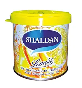 My Shaldan Lemon Car Air Freshener (Yellow, 80 g)