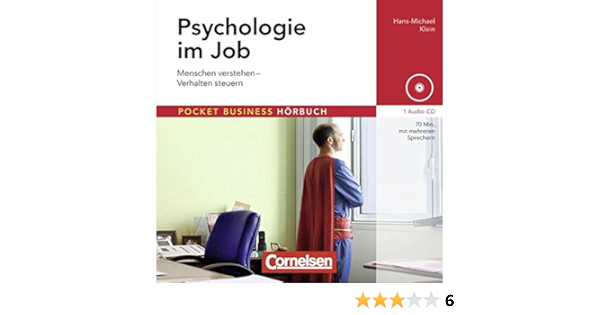Pocket Business Horbuch Psychologie Im Job Menschen Verstehen Klein Hans Michael Amazon De Bucher