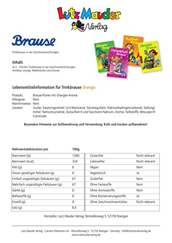 Fußball-Brause, 8 Tütchen, Lutz Mauder, ideal zum Kindergeburtstag, Partyartikel - 3