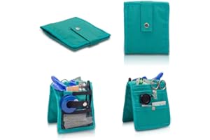 XUTONG Krankenschwestern-Organizer, Taschenschutz, 15 x 10,5 cm, Organizer für Krankenschwestern, Zubehör für Krankenschwestern, Grün