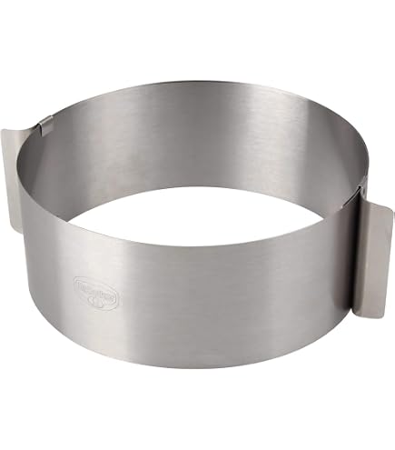 Gobel 865.040 - Stampo Rotondo Per Mousse In Acciaio Inox, Piccolo
