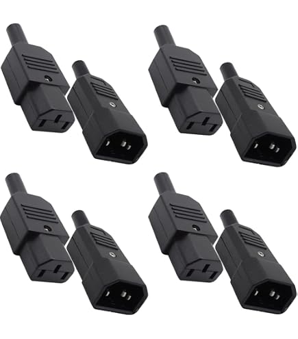 Aexit Presa di ingresso per cavo di alimentazione maschio IEC 250 C 10A IEC320 C14 con portafusibili ID: 454760