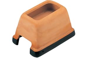 OMEM Reptiles Hideout - Cueva de humidificación con Cuenca para Serpientes, lagartos, Geckos leopardos y Otros Reptiles (M)