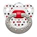 NUK Classic Happy Days Silicone Soothers Size 1 Boys (0-6 months, 2 pack)