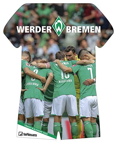 Werder Bremen 2020 Trikotkalender - 34x42cm - Fußballkalender - Wandkalender
