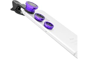 Elfenstall 3 in 1 Clip-On Kamera Adapter Optische Weitwinkelobjektiv FishEye Fischauge Objektiv Linse & Micro Objektiv Linsen - Fischaugenobjektiv + Weitwinkel + Mikroobjektiv für ihr Smartphone Handy oder Tablet - Universal Clip für Apple Iphone 4 / 4S / 4G / 5 / 5G / Apple I phone 6 / Iphone 6 plus / Iphone7 - Samsung Galaxy Tab 3 10.1 (Wi-Fi) GT P5210 Samsung Galaxy Note PRO SM-P900 - Samsung Glaxy NOTE 2 1 3 N7100 I9300 S4 S3 S5 I9600 - Ipod 5s Samsung Galaxy s3 i9300 s2 in der Farbe