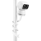 OkeMeeo Eufy Kapalı Kam S350 i&ccedil;in beşik Dağı, Hi&ccedil;bir Matkap Esnek B&uuml;k&uuml;m Montaj Eufy Kapalı Kam S350 ile Uyumlu (1 Paket)