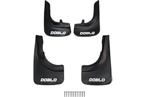 Apline Schmutzfänger Spritzschutz für Fiat Doblo Vorne + Hinten 4 tlg SET