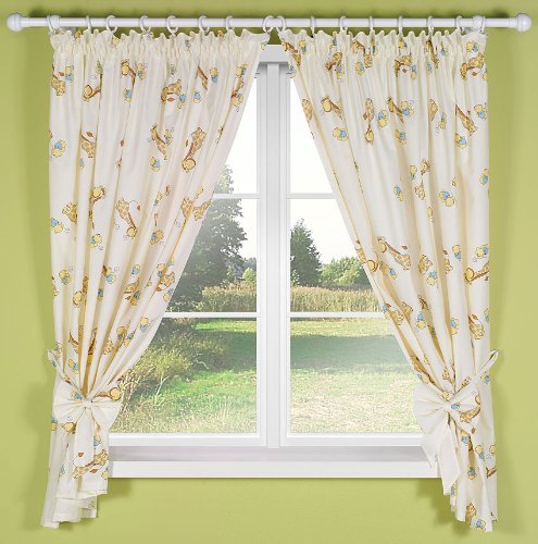 Ecru giraffe Curtains