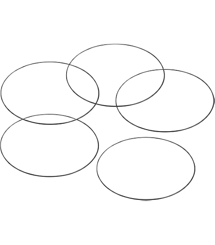 Guarnizioni O-ring In Gomma Nitrile - 5 Pezzi, 180mm OD X 5mm | Per Riparazioni Motore E Idrauliche Tenuta Dinamica - 12