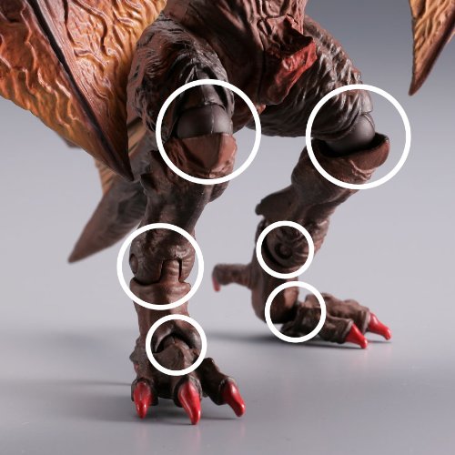 Godzilla Gamera Revoltech Scifi Super Poseable Action Figure #007 Gyaos