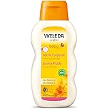 Weleda Baby Crema Fluida Calendula, nutre e idrata, di facile assorbimento e delicatamente profumata per la pelle dei più pic