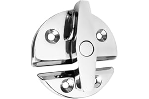 D DOLITY Gazechimp Prise De Verrouillage De Porte pour Bateau Loquet Serrure De Fixation 55mm