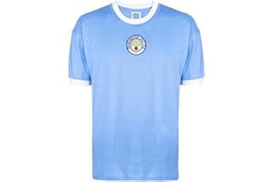 Score Draw Manchester City 1972 Retro Football Shirt