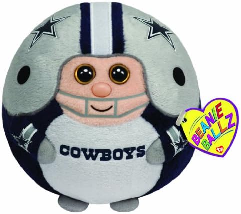 Ty Beanie Ballz 5" Plush NFL Ballz Dallas Cowboys Ball