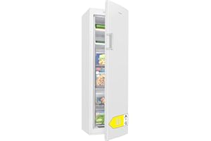 Bomann® Gefrierschrank Nofrost | Energieklasse D | 171cm | Tiefkühlschrank | MultiAirflow | leise 39dB | bis zu -22°C | Türanschlag wechselbar | 204L Freezer | Gefrierschrank gross | GS 7366 weiß