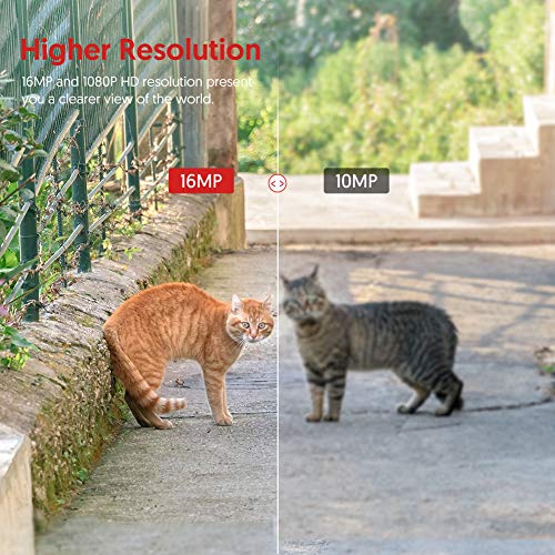 Victure Wildlife Camera 1080P 12MP Trail Game Camera Motion Activated