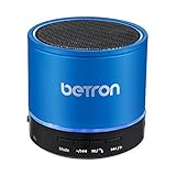 Betron KBS08 Wireless Portable Travel Bluetooth Speaker Blue
