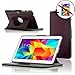 Price comparison product image ForeFront Cases® New Leather Rotating Case Cover for Samsung Galaxy Tab 4 10.1 T530 – Full device protection and Smart Auto Sleep Wake function with 3 YEAR FOREFRONT CASES WARRANTY + STYLUS & SCREEN PROTECTOR